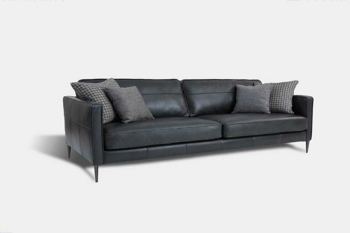 Sofá L27, mueble tapizado