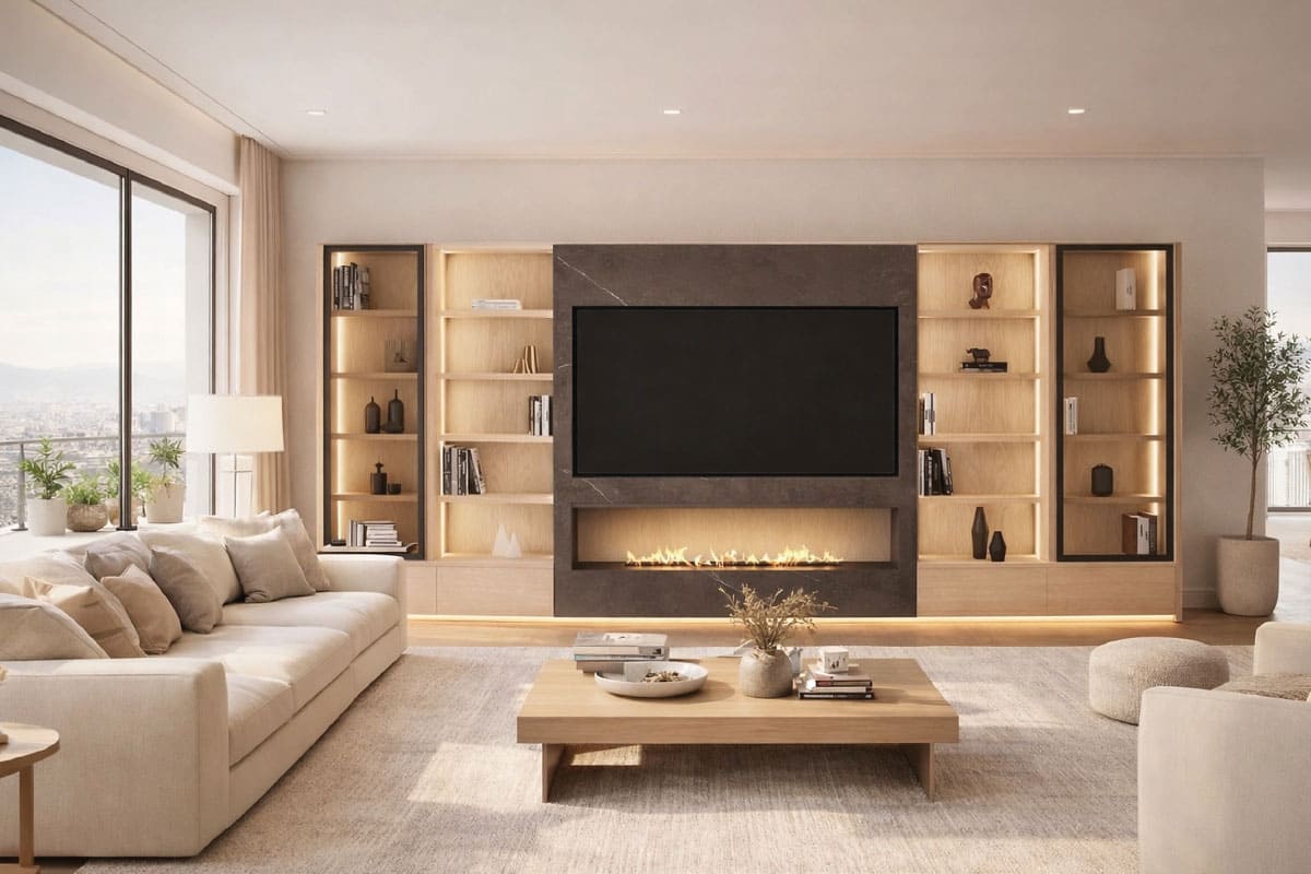Mueble compacto de televisión, K11