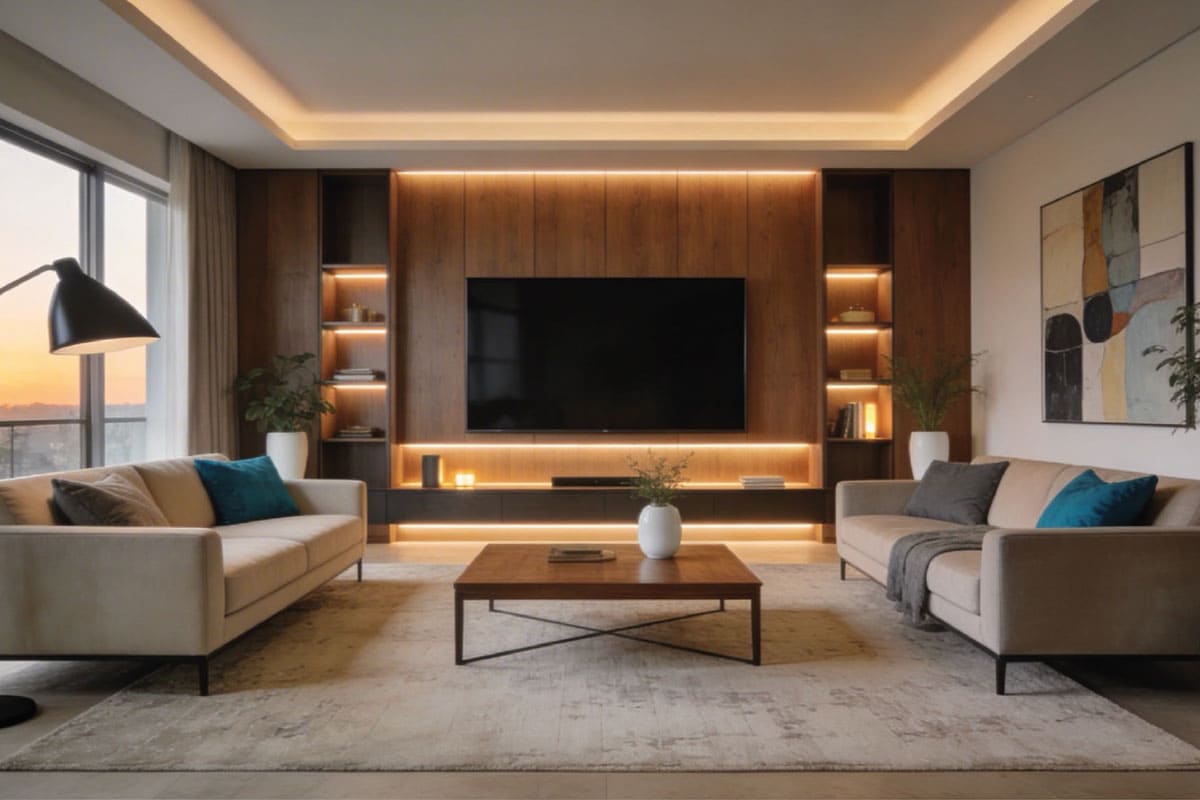 Mueble compacto de televisión, K14