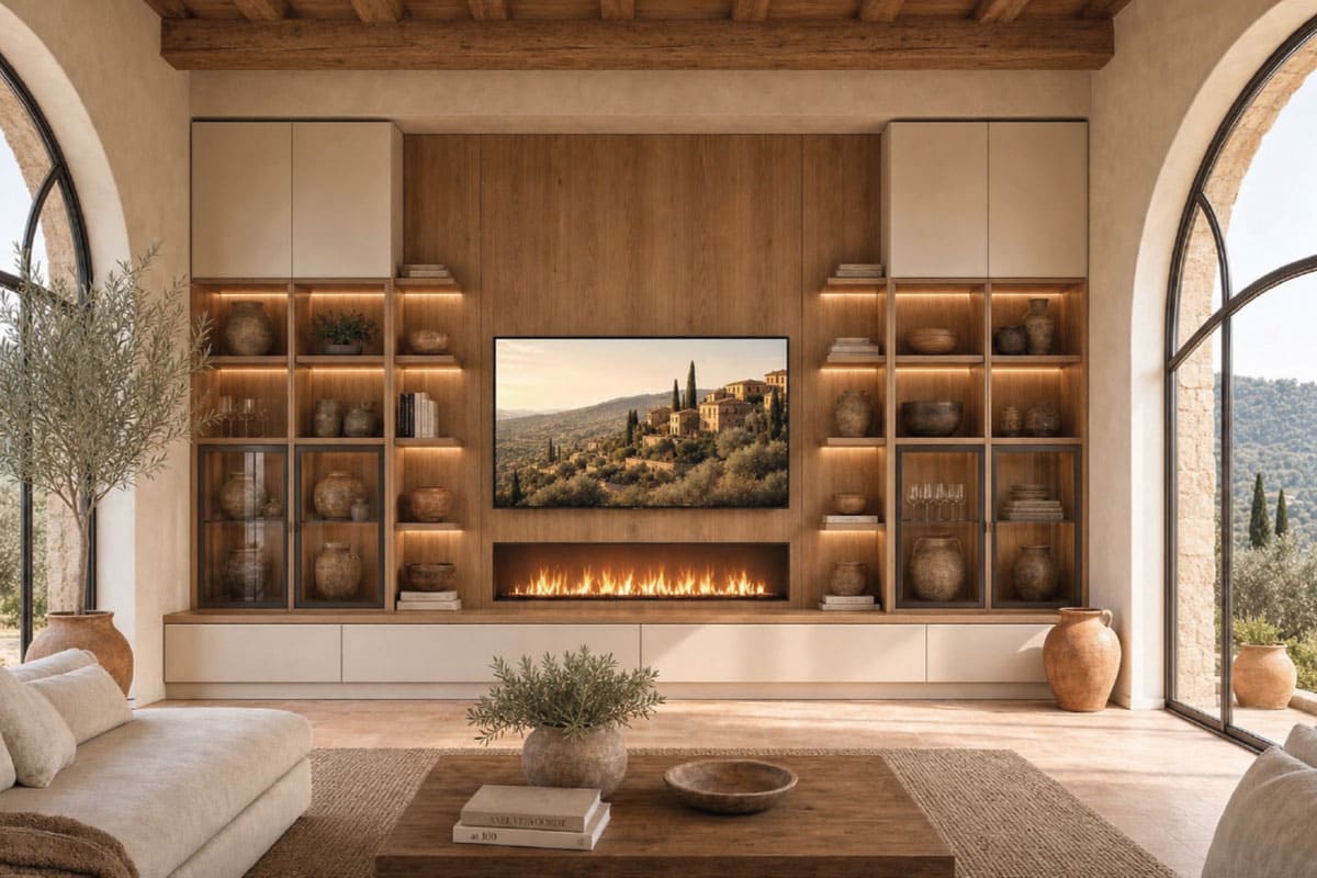 Mueble compacto de televisión, K15