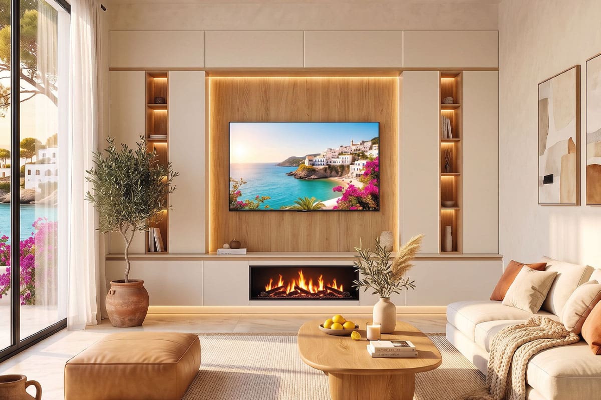 Mueble compacto de televisión, K16