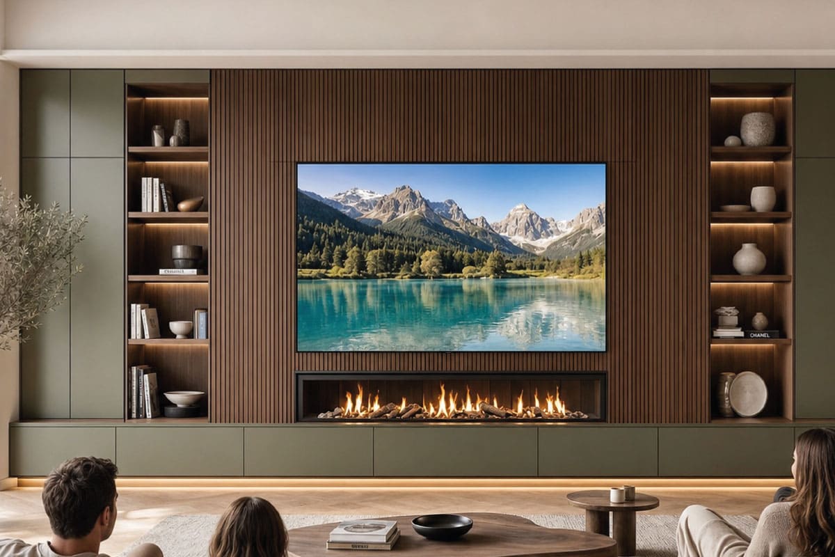 Mueble compacto de televisión, K17
