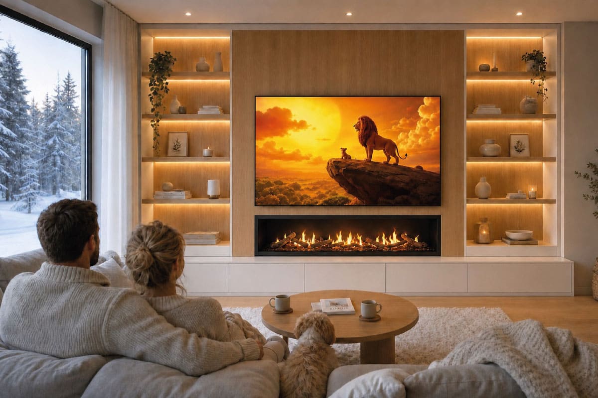Mueble compacto de televisión, K20