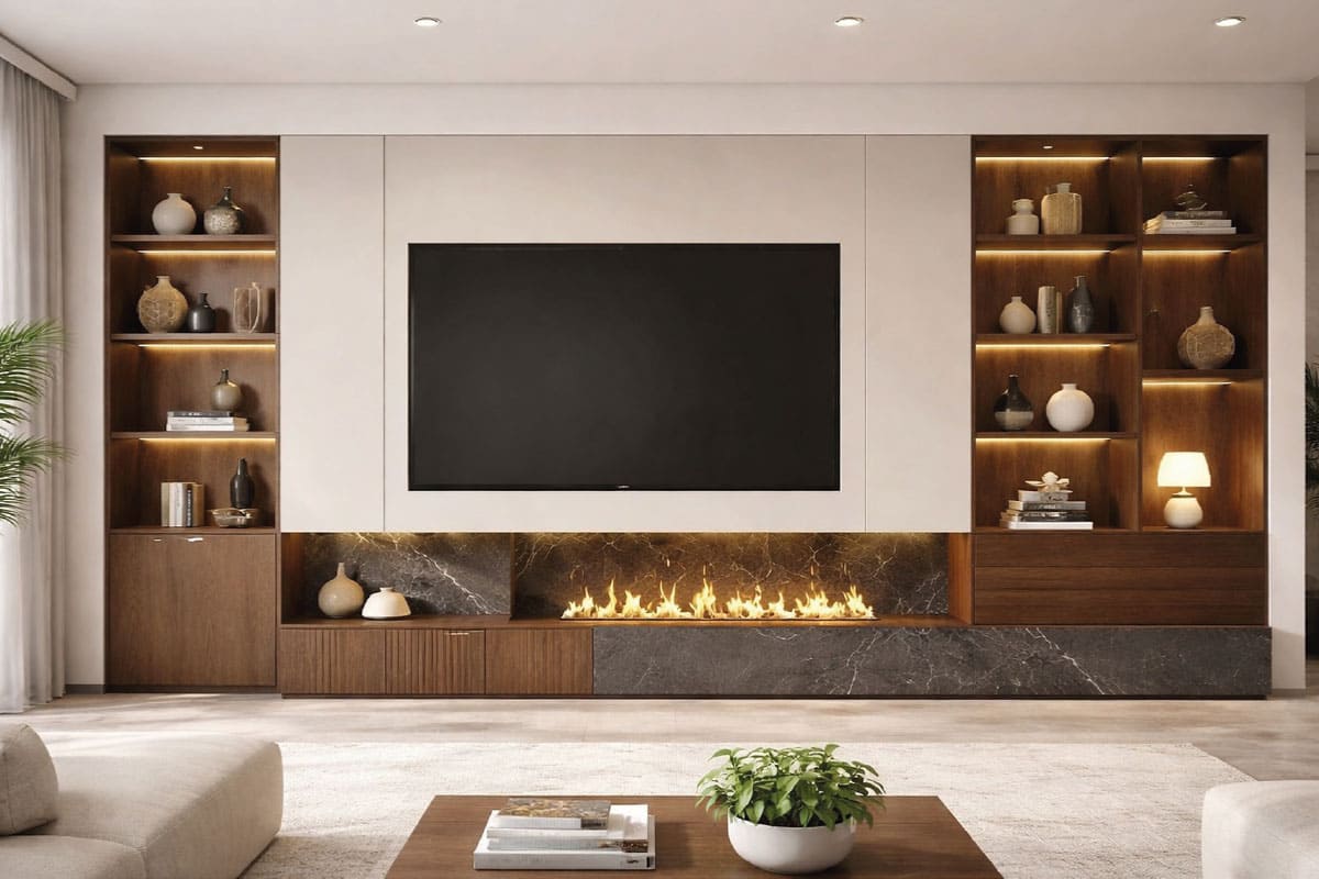 Mueble compacto de televisión, K21
