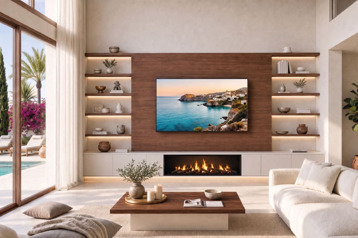 Mueble compacto de televisión, K22