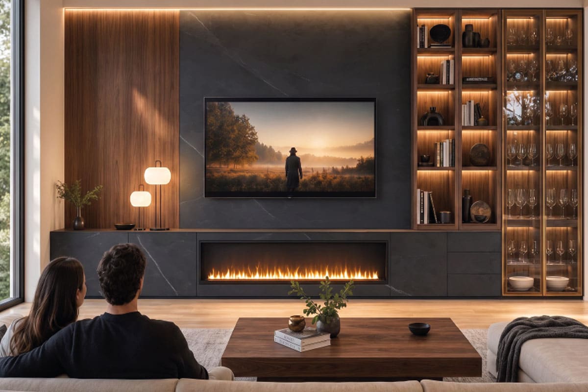 Mueble compacto de televisión, K4