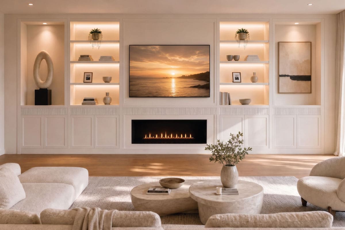 Mueble compacto de televisión, K5
