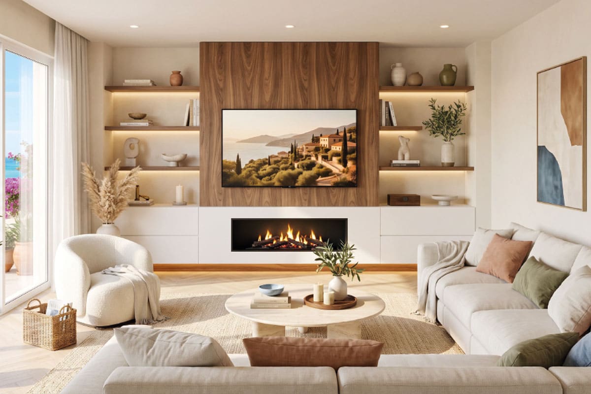 Mueble compacto de televisión, K6