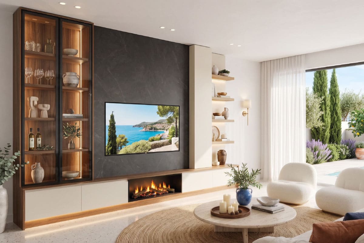 Mueble compacto de televisión, K7