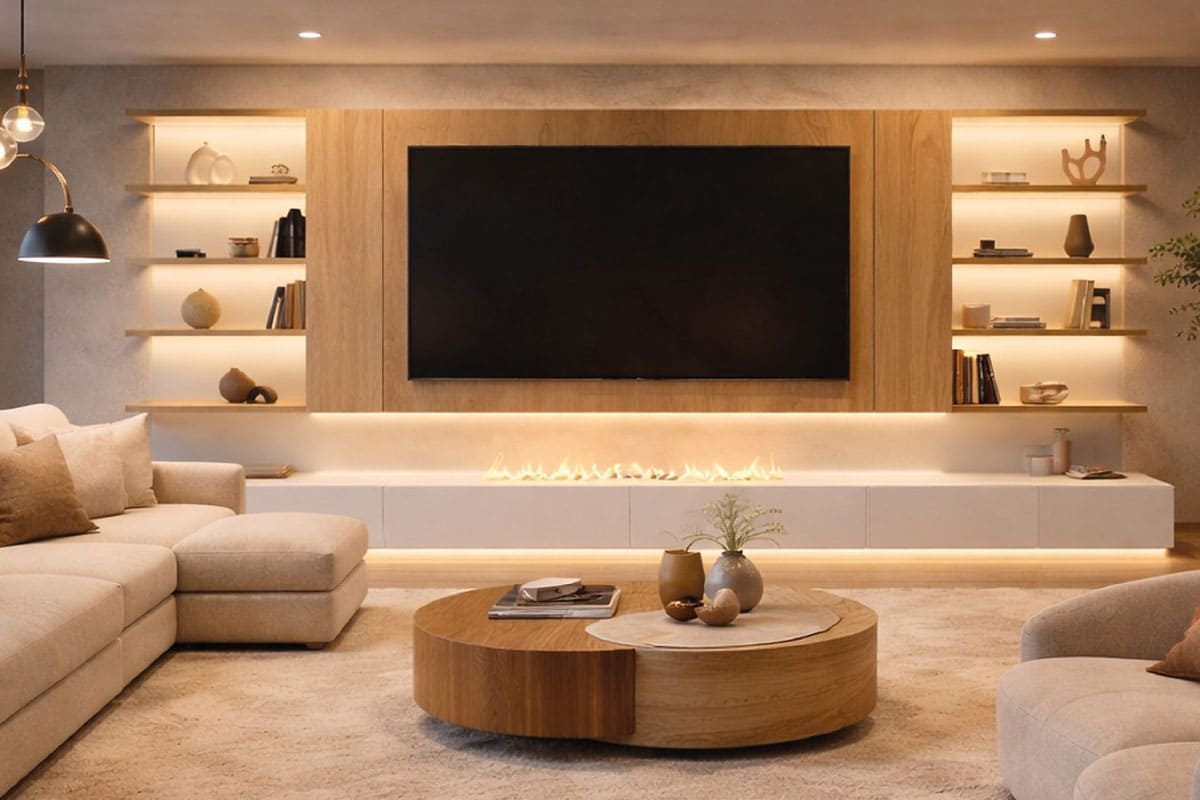 Mueble compacto de televisión, K9